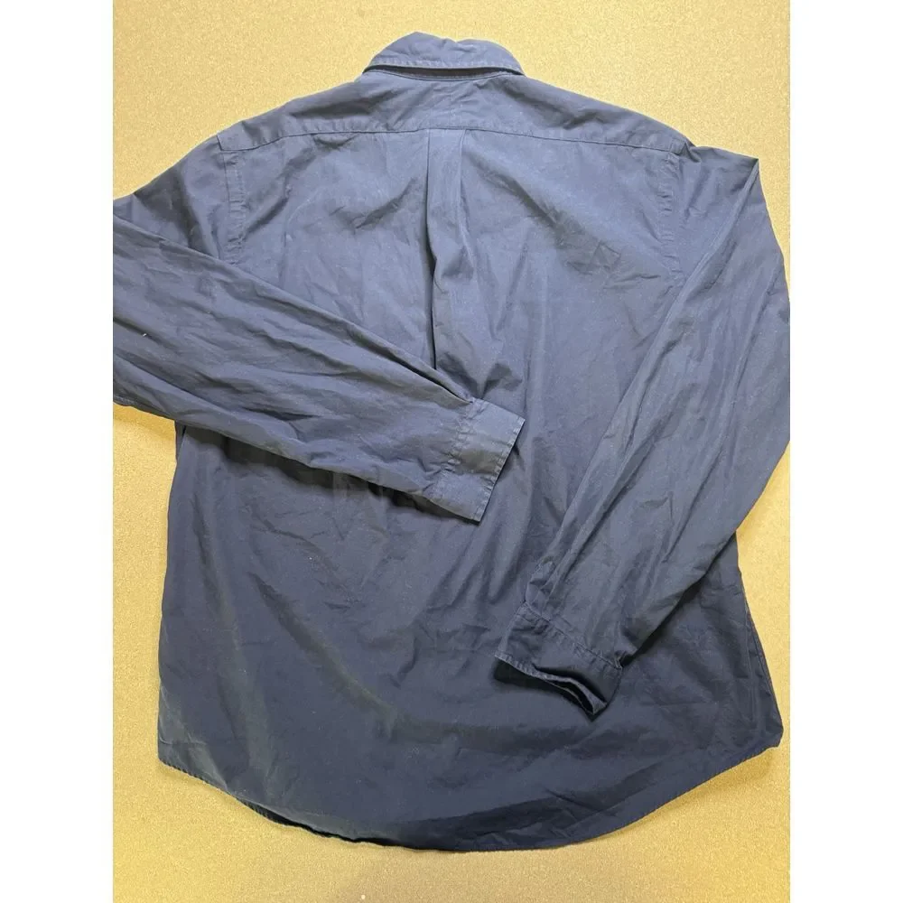 Polo‎ Ralph Lauren Men's Custom fit Shirt Navy Blue Size XL Custom Fit